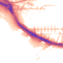 Daytime road noise heatmap for E16 1SG