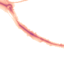 Night-time road noise heatmap for E16 1SG