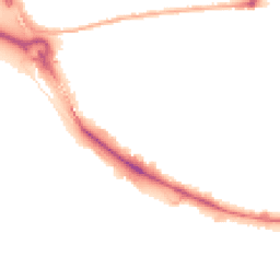 Night-time road noise heatmap for E16 1SQ