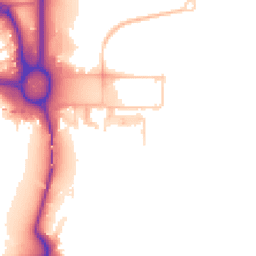 Daytime road noise heatmap for E16 2GY