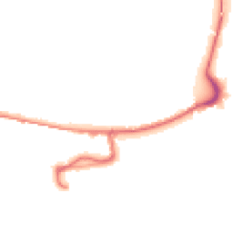 Night-time road noise heatmap for E16 2LW