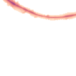 Night-time road noise heatmap for E16 2RA