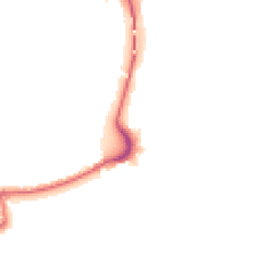 Night-time road noise heatmap for E16 2RR