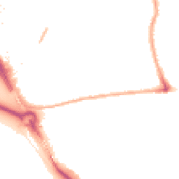 Night-time road noise heatmap for E16 3AA