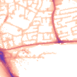 Daytime road noise heatmap for E16 3AD