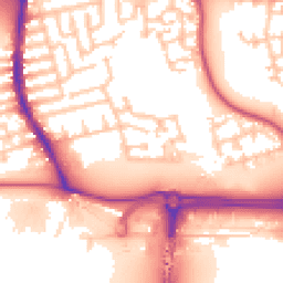 Daytime road noise heatmap for E16 3HL