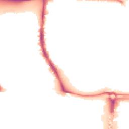 Night-time road noise heatmap for E16 3HN