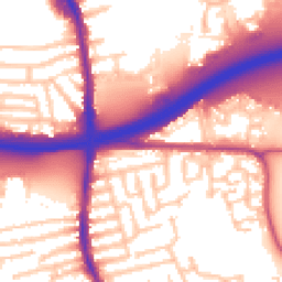Daytime road noise heatmap for E16 3LW