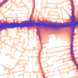 Daytime road noise heatmap for E16 3PP