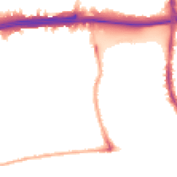 Night-time road noise heatmap for E16 3QL