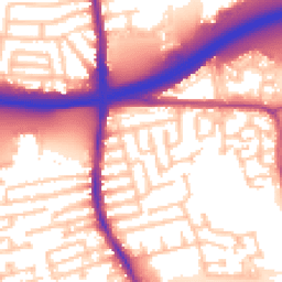 Daytime road noise heatmap for E16 3RN