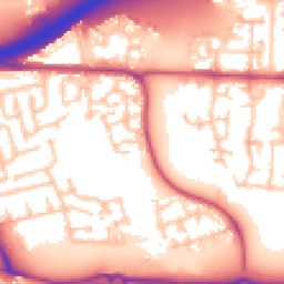 Daytime road noise heatmap for E16 3TW