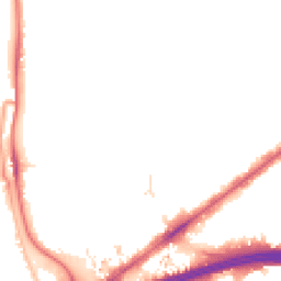 Night-time road noise heatmap for E16 4HS
