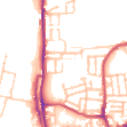 Daytime road noise heatmap for E16 4PB