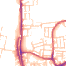 Daytime road noise heatmap for E16 4PD
