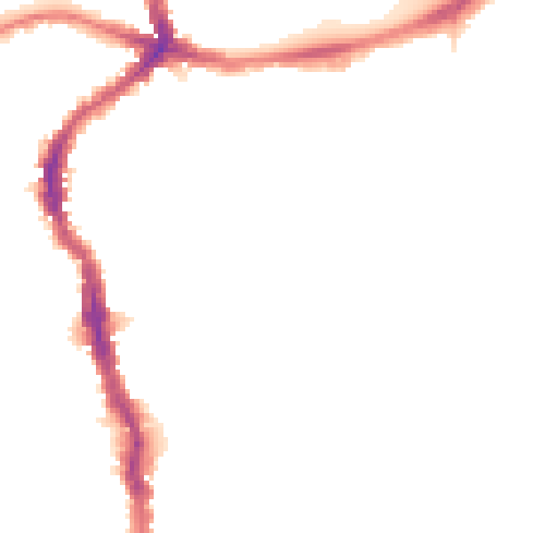 Night-time road noise heatmap for E17 3BD