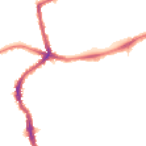 Night-time road noise heatmap for E17 3BL