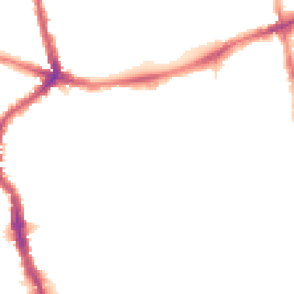 Night-time road noise heatmap for E17 3DJ