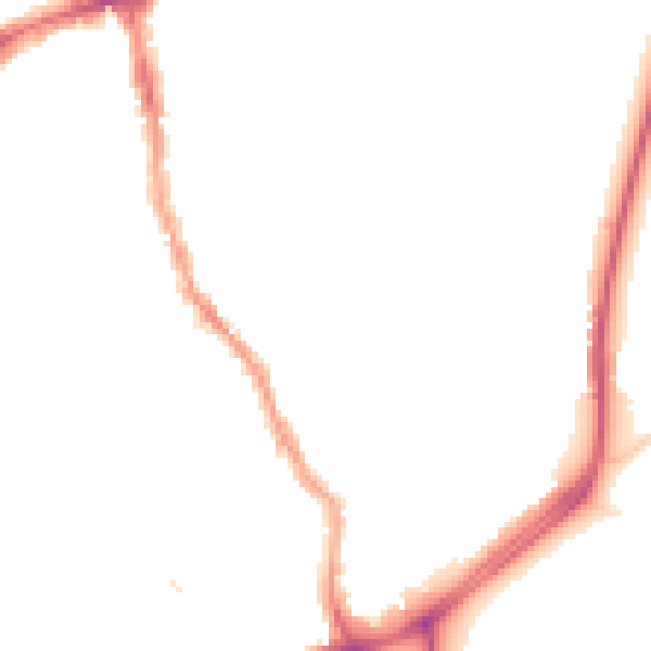 Night-time road noise heatmap for E17 3QP