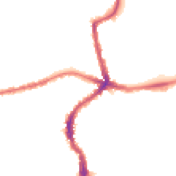 Night-time road noise heatmap for E17 4QB
