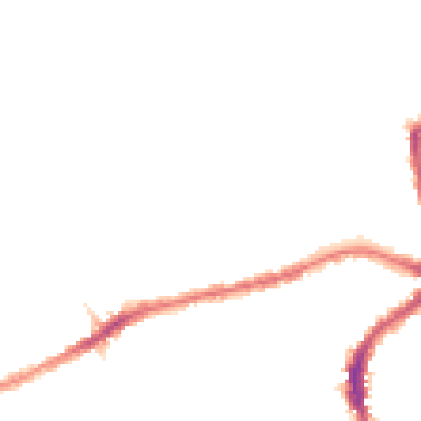 Night-time road noise heatmap for E17 5HB