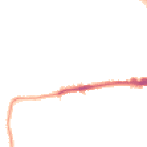 Night-time road noise heatmap for E17 5PA