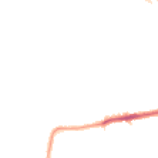Night-time road noise heatmap for E17 5SY