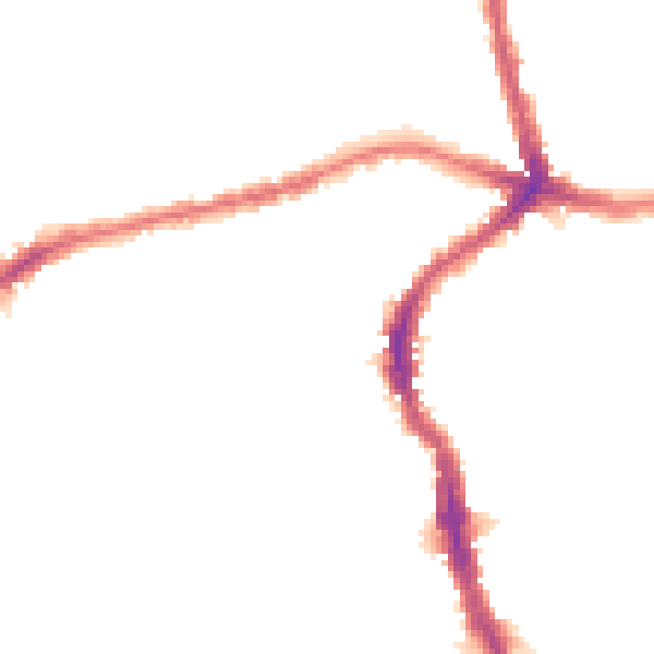 Night-time road noise heatmap for E17 6QJ
