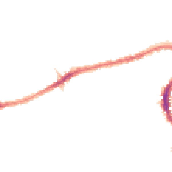 Night-time road noise heatmap for E17 6RA