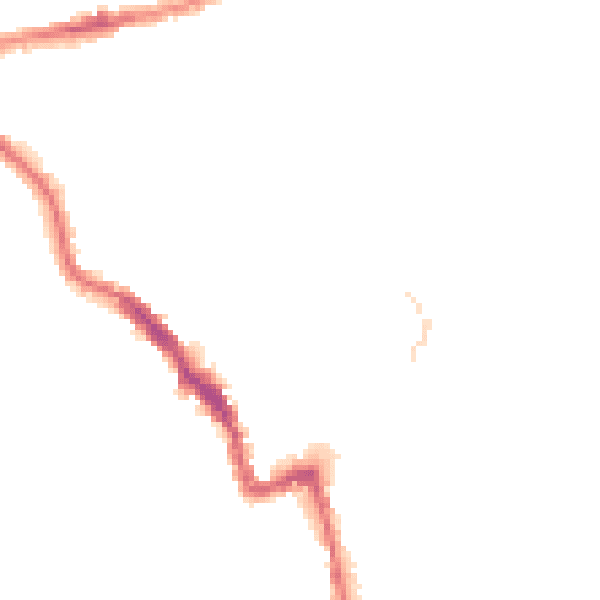 Night-time road noise heatmap for E17 7FX