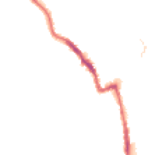 Night-time road noise heatmap for E17 7LJ