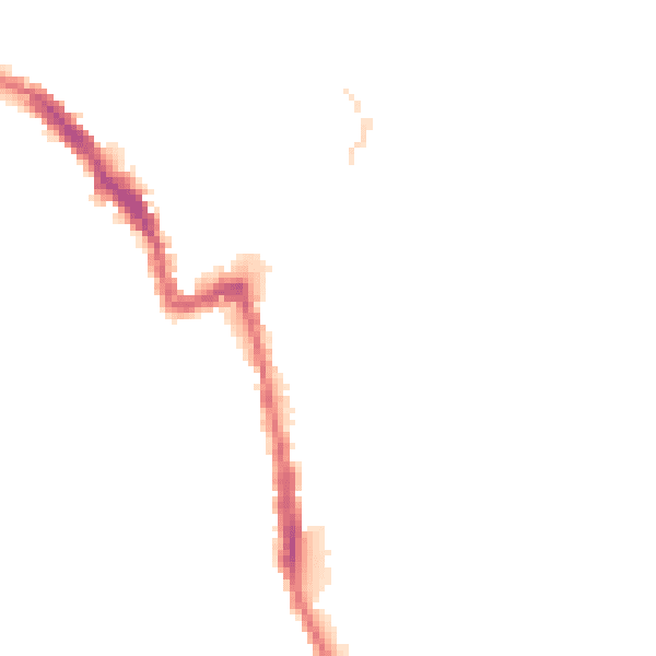Night-time road noise heatmap for E17 7NG