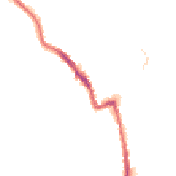 Night-time road noise heatmap for E17 7PF