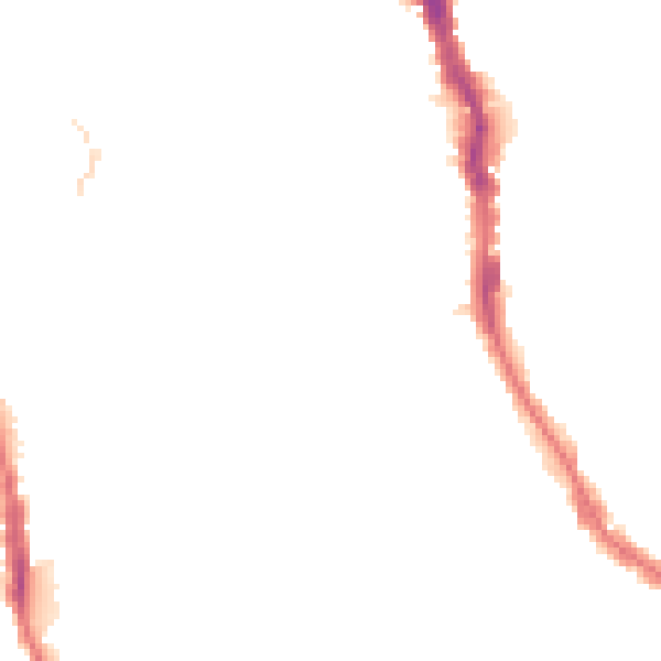 Night-time road noise heatmap for E17 7PX