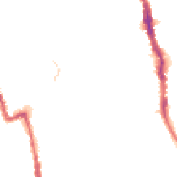 Night-time road noise heatmap for E17 7QS