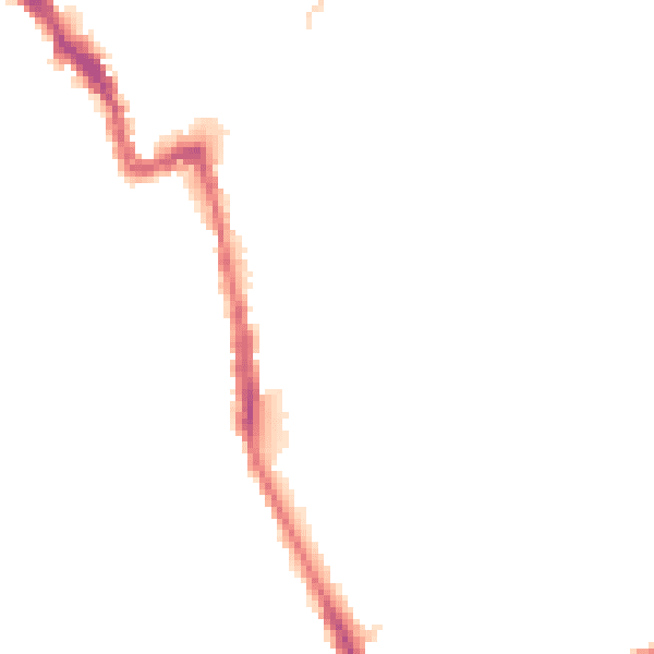 Night-time road noise heatmap for E17 8PG