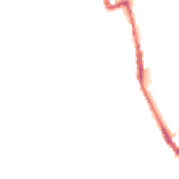 Night-time road noise heatmap for E17 8SF