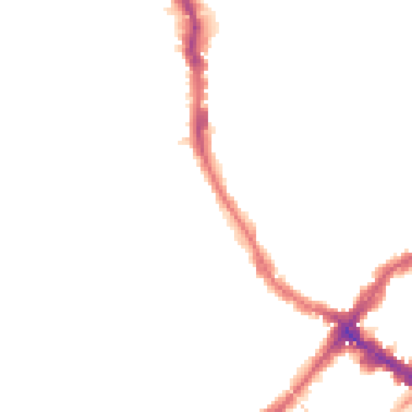 Night-time road noise heatmap for E17 9AQ