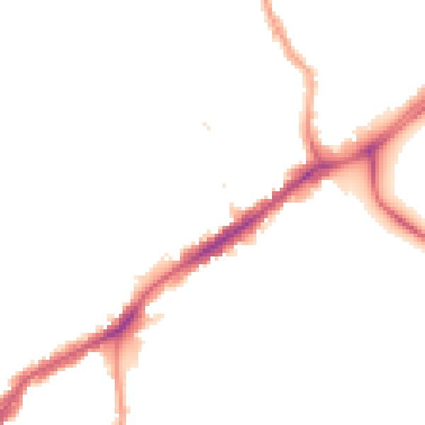 Night-time road noise heatmap for E17 9DX