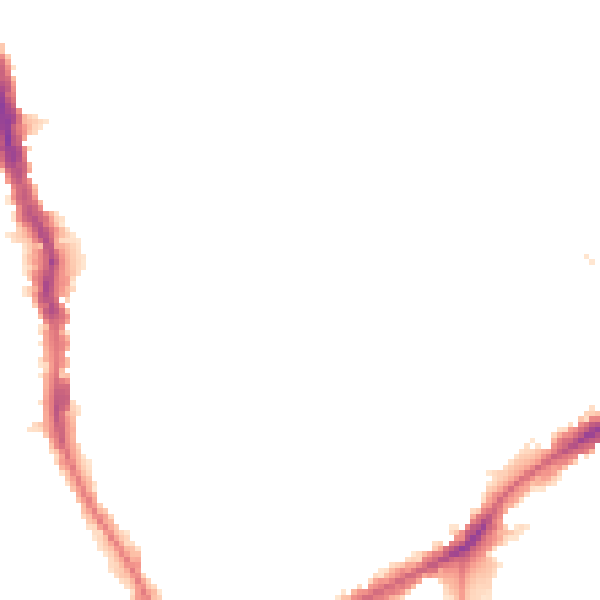 Night-time road noise heatmap for E17 9JS