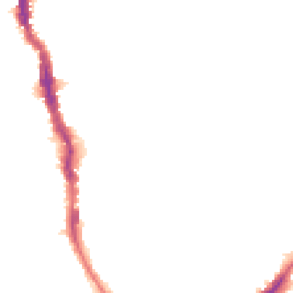 Night-time road noise heatmap for E17 9NG