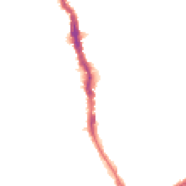 Night-time road noise heatmap for E17 9PP