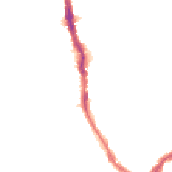 Night-time road noise heatmap for E17 9PT