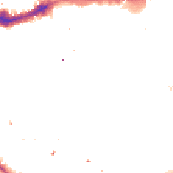 Night-time road noise heatmap for E1W 1NA