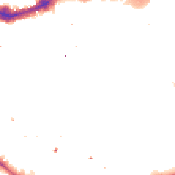 Night-time road noise heatmap for E1W 1NH