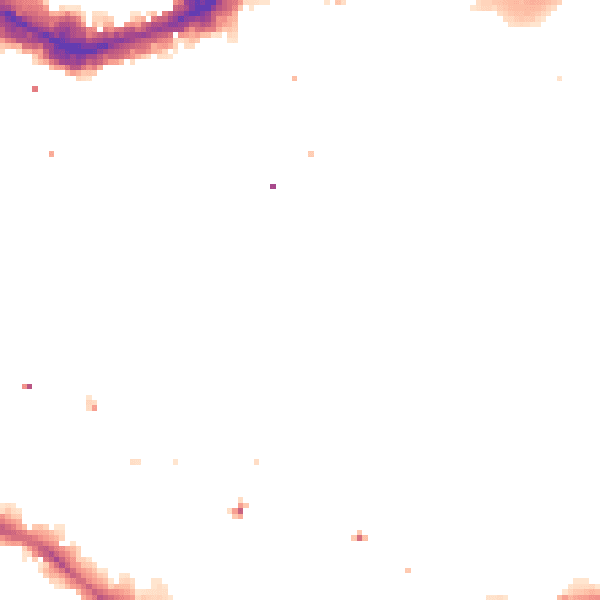 Night-time road noise heatmap for E1W 1NQ