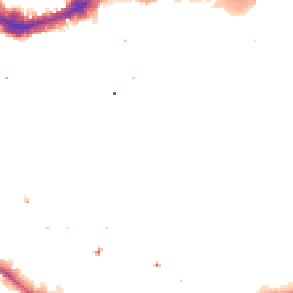 Night-time road noise heatmap for E1W 1NS