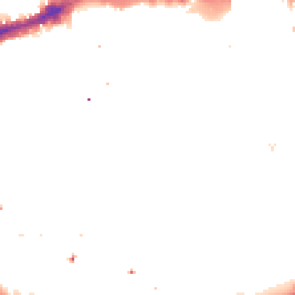 Night-time road noise heatmap for E1W 1PH