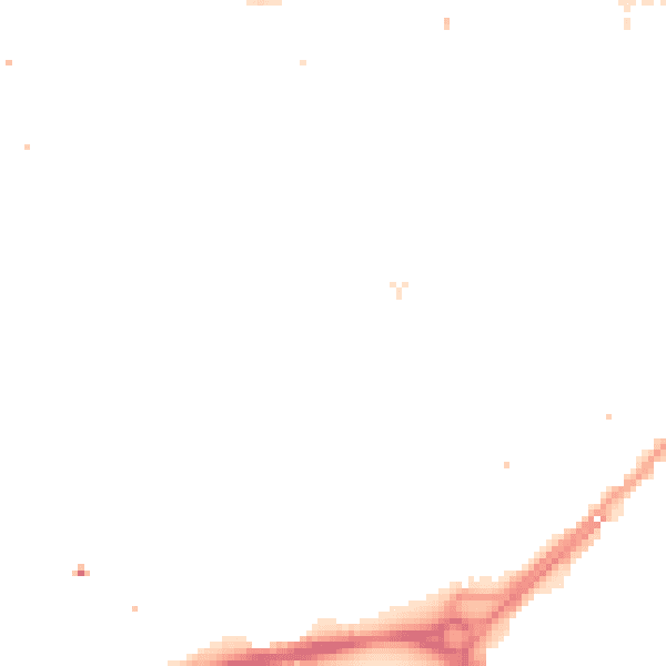 Night-time road noise heatmap for E1W 2PD