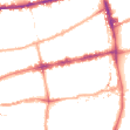 Night-time road noise heatmap for E2 0AH